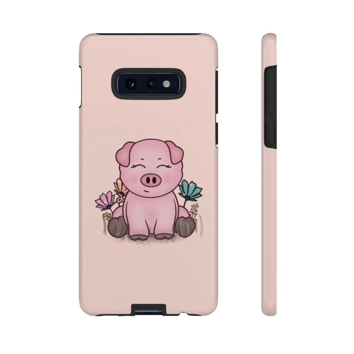 Floral Pig Phone Case