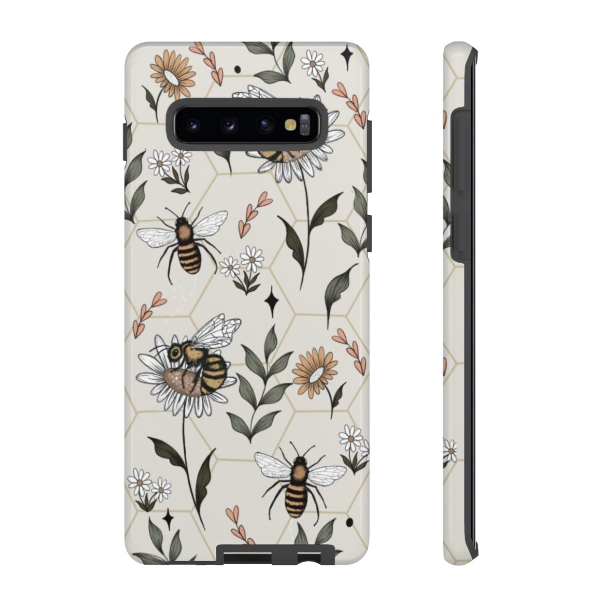 Bee Phone Case (Pink, White or Brown)