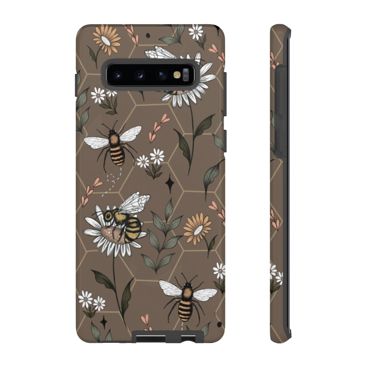 Bee Phone Case (Pink, White or Brown)