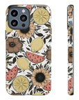 Fruity Sunflower Phone Case (White or Pink)