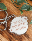 Small Business Owner Keychain