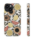 Fruity Sunflower Phone Case (White or Pink)