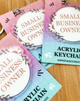 Small Business Owner Keychain